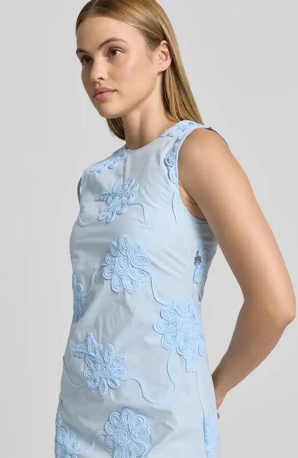 ROTATE mini-jurk met stretch