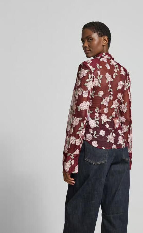 ROTATE Overhemdblouse met knoopsluiting
