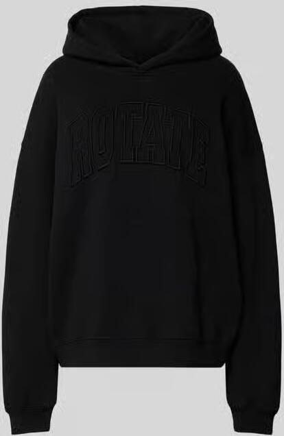 ROTATE Oversized hoodie met logostitching - Foto 2