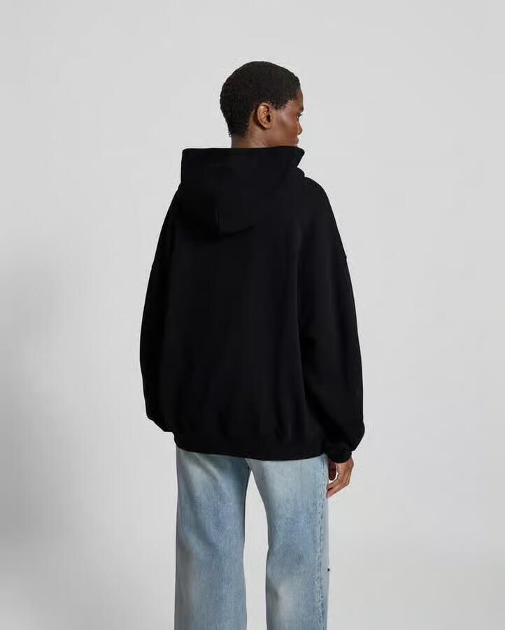 ROTATE Oversized hoodie met logostitching - Foto 3