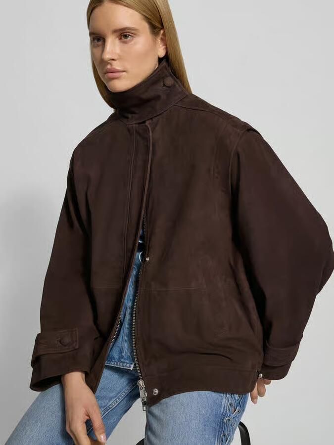 ROTATE Oversized Jack met Opstaande kraag