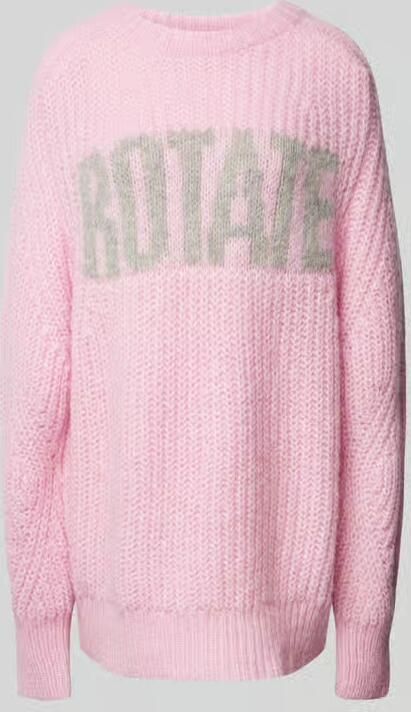 Rotate Birger Christensen Losvallende trui Pink Dames - Foto 2