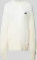 Rotate Birger Christensen Trui met logo patch Beige Dames - Foto 6