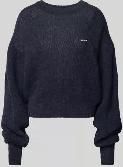 ROTATE Oversized pullover van alpacamix - Foto 2