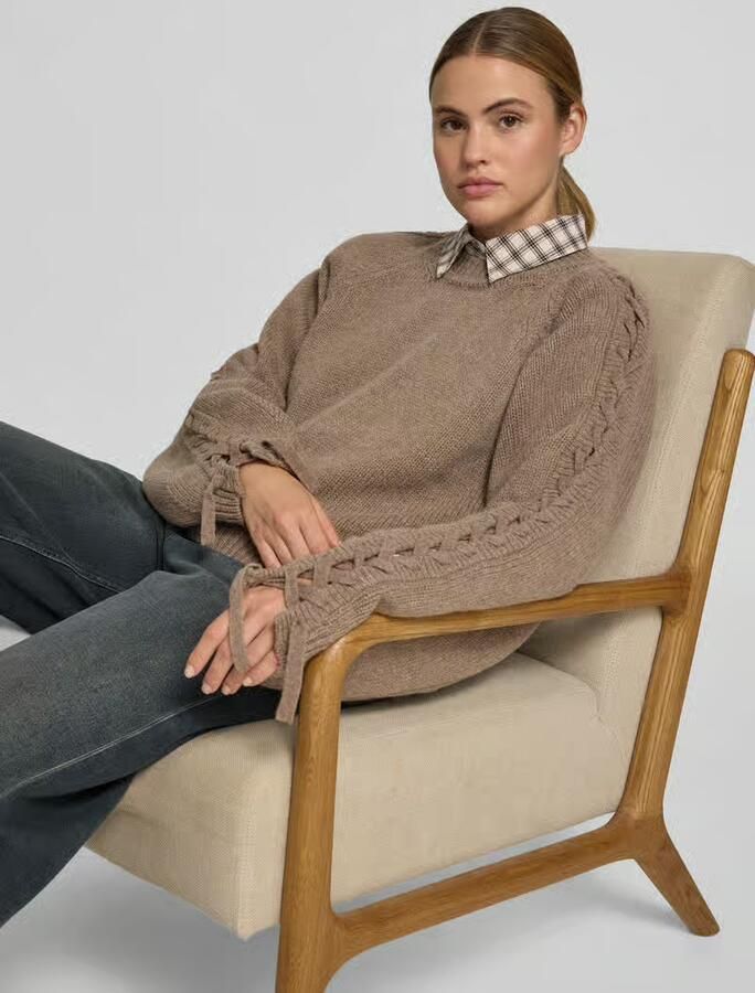 ROTATE oversized sweatshirt van wolmix