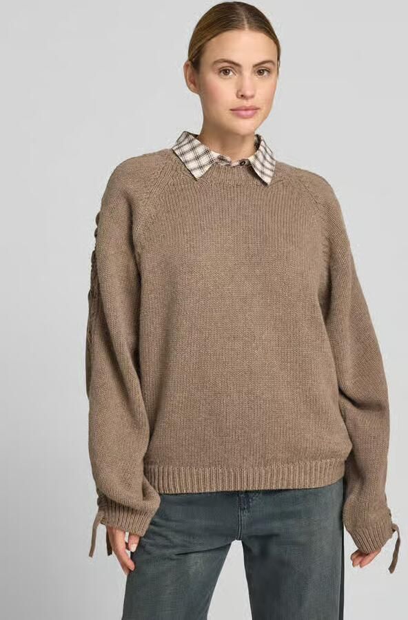 ROTATE Oversized sweatshirt van wolmix - Foto 2