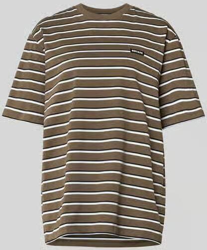 ROTATE Oversized T-shirt met logopatch - Foto 2