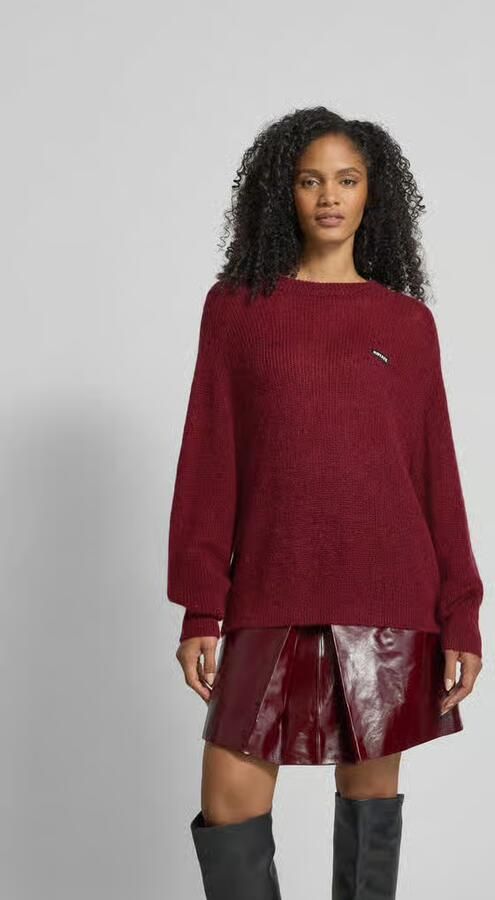 ROTATE Oversized wollen pullover met mohair - Foto 3