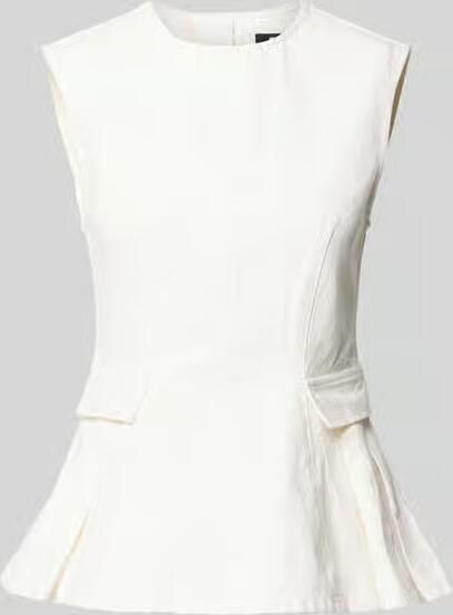 ROTATE Peplum top in denim-look - Foto 2