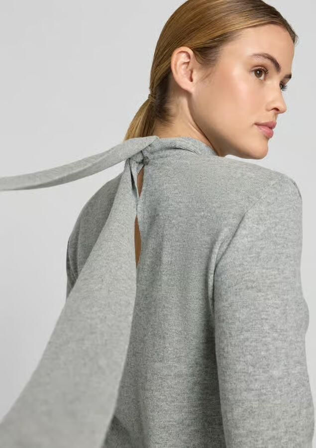 ROTATE regular fit pullover van wolmix