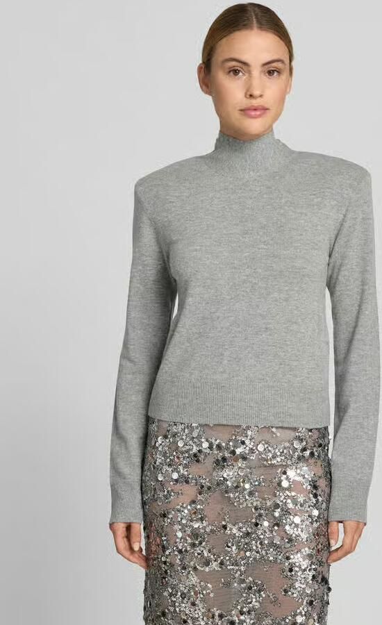 ROTATE Regular fit pullover van wolmix - Foto 2