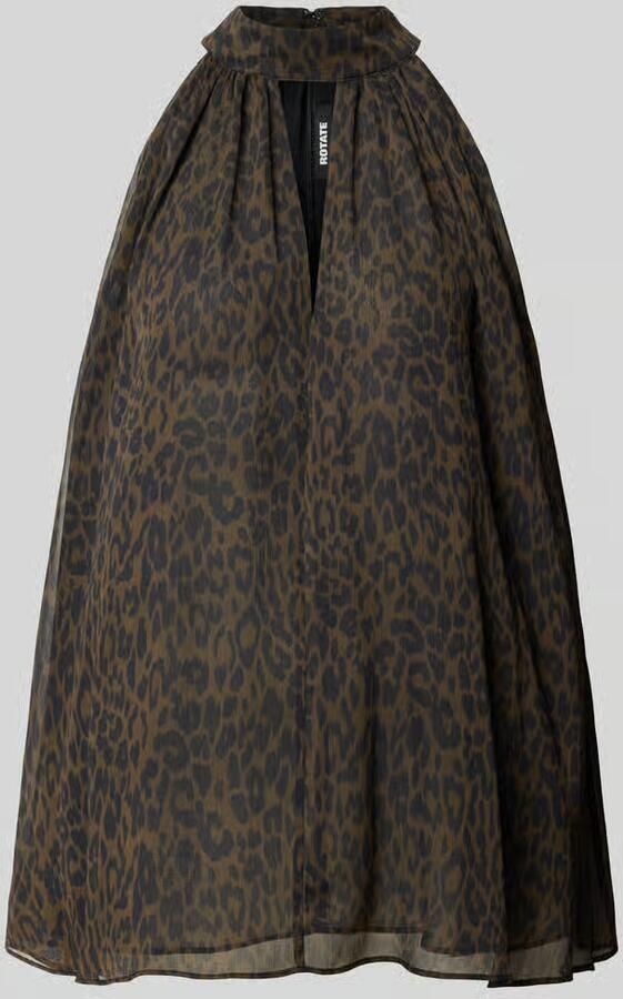 ROTATE relaxed fit blouse met halter - Foto 2