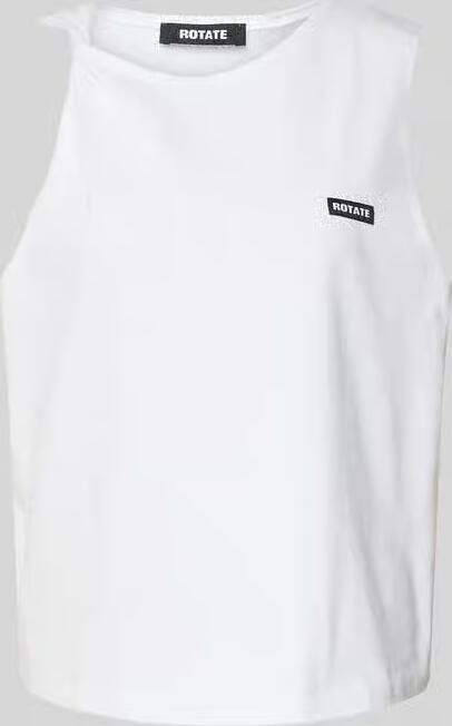 ROTATE relaxed fit top met logo-patch - Foto 2