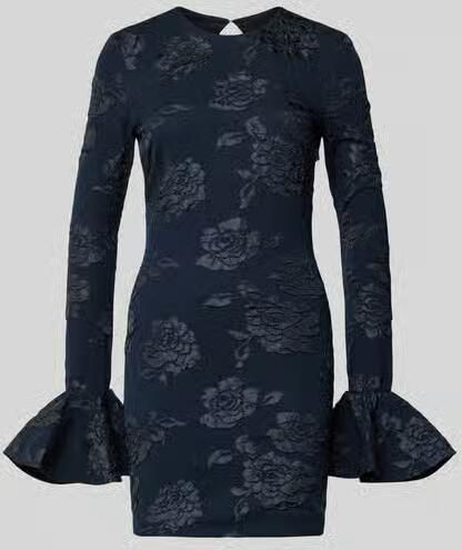 ROTATE Slim fit mini-jurk met ruches - Foto 2