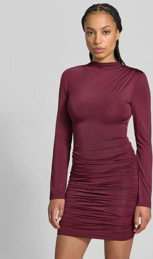ROTATE Slim fit mini-jurk van viscosemix - Foto 2