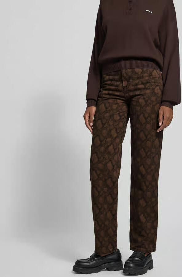 ROTATE Straight fit jeans in 5-pocketmodel - Foto 3