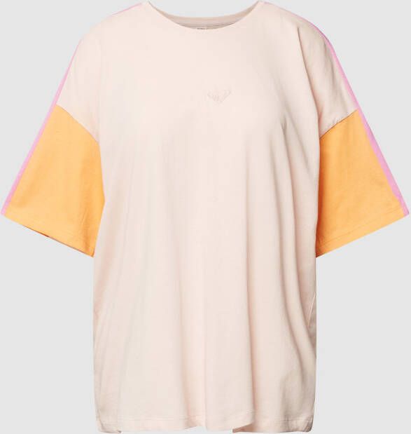 Roxy T-shirt in colour-blocking-design model 'ESSENTIAL ENERGY'