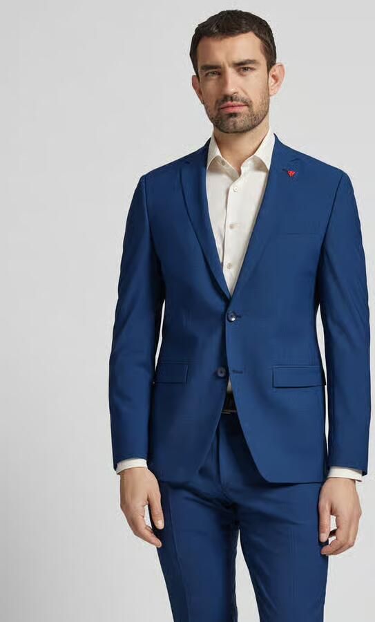 ROY ROBSON Extra slim fit pak met scheerwol - Foto 2
