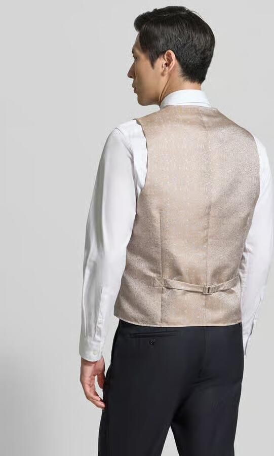 ROY ROBSON Gilet met V-hals en paspelzakken