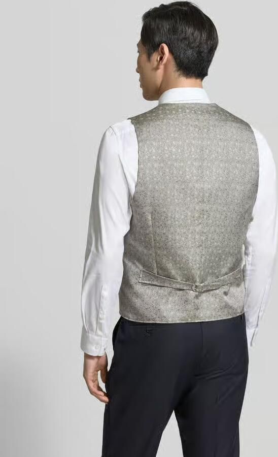 ROY ROBSON Gilet met V-hals en paspelzakken - Foto 3