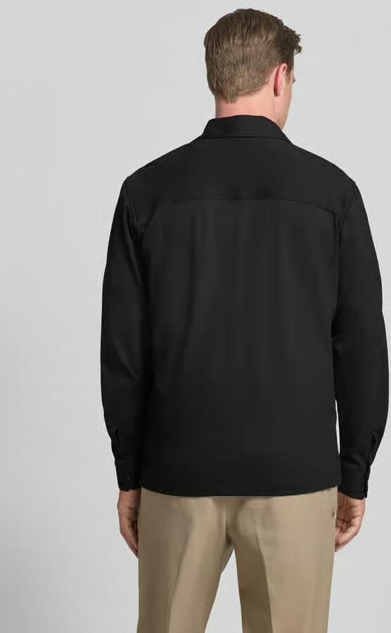 ROY ROBSON Jersey overshirt met borstzakken - Foto 3