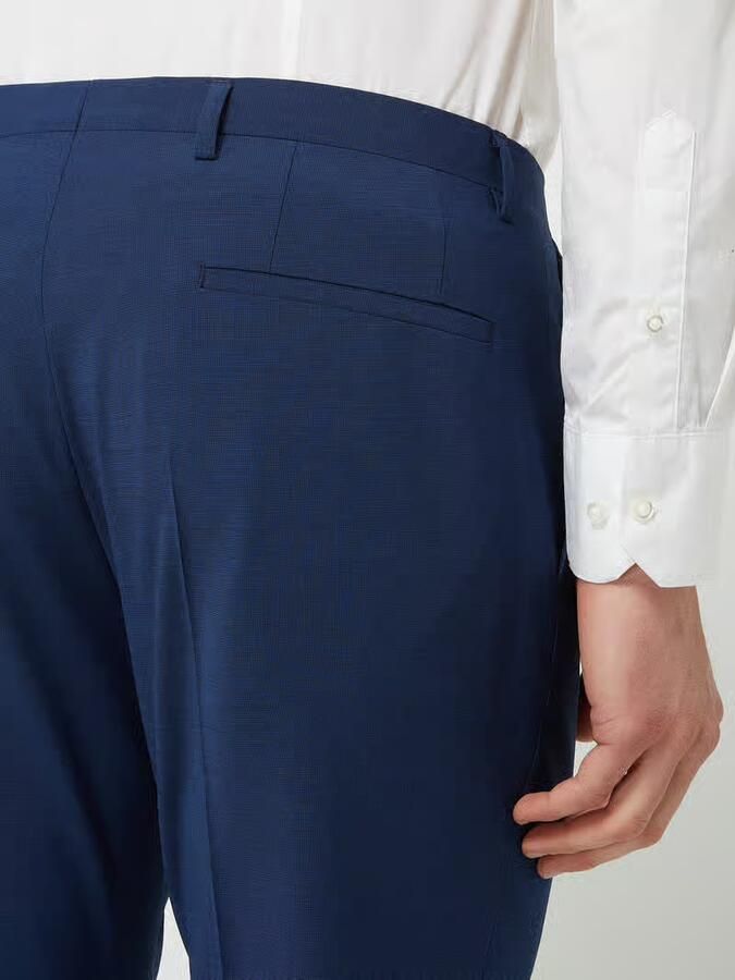 Roy Robson Pantalon met scheerwol model 'Slacks'