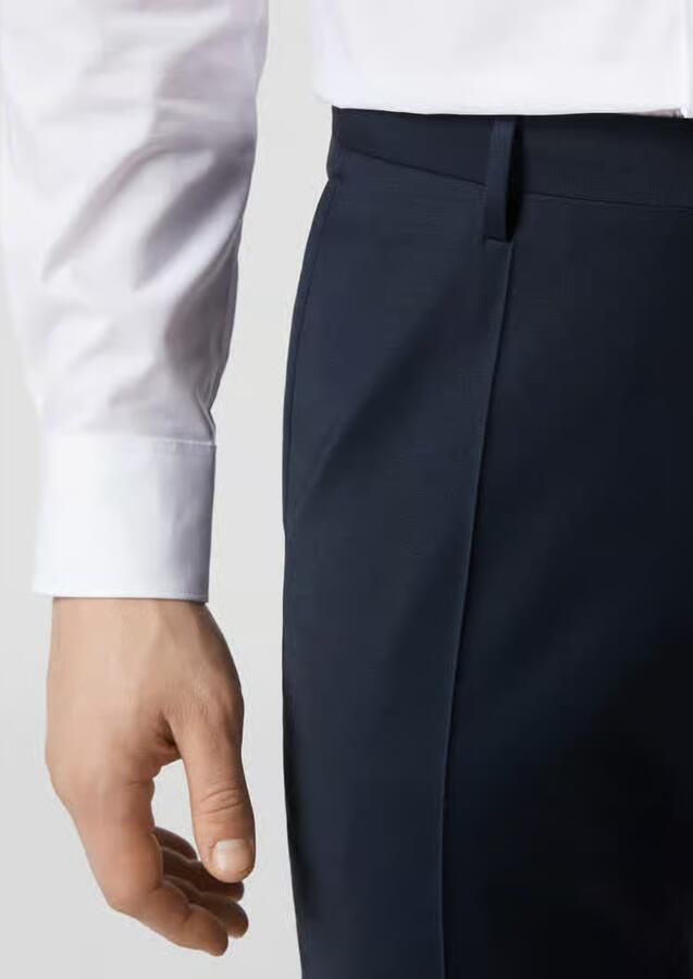 ROY Robson Blauwe Slim Fit Herenbroek Blue Heren