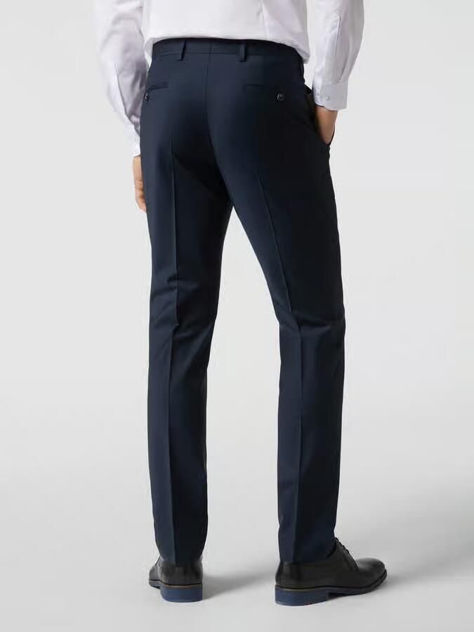 ROY Robson Blauwe Slim Fit Herenbroek Blue Heren - Foto 4