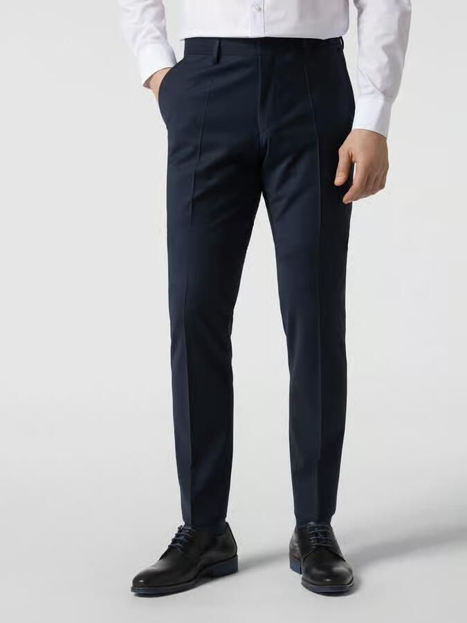 ROY Robson Blauwe Slim Fit Herenbroek Blue Heren - Foto 5