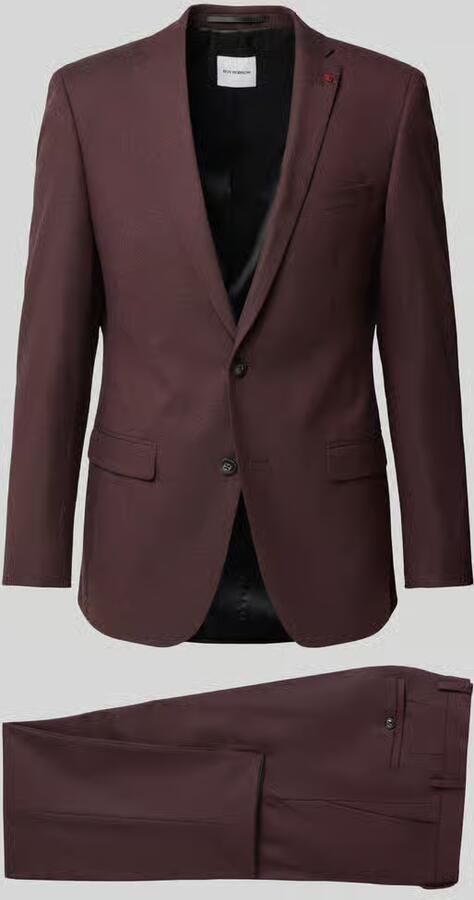 ROY ROBSON Regular fit colbert met viscose