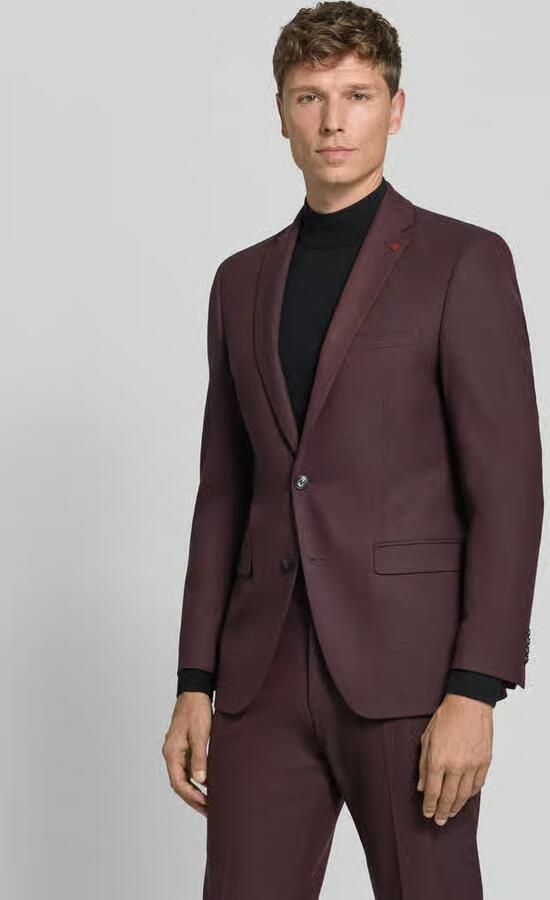 ROY ROBSON Regular fit colbert met viscose - Foto 3