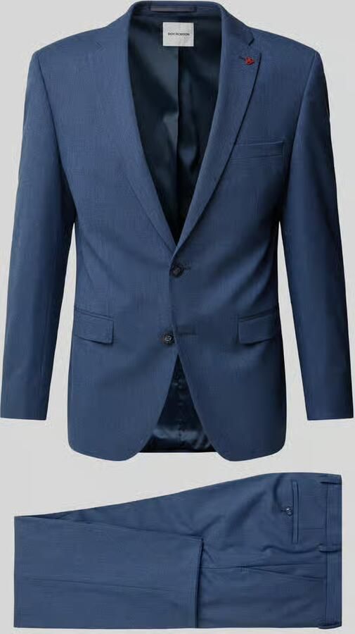 ROY ROBSON Regular fit colbert met viscose