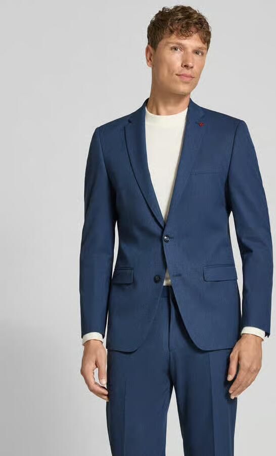 ROY ROBSON Regular fit colbert met viscose - Foto 2
