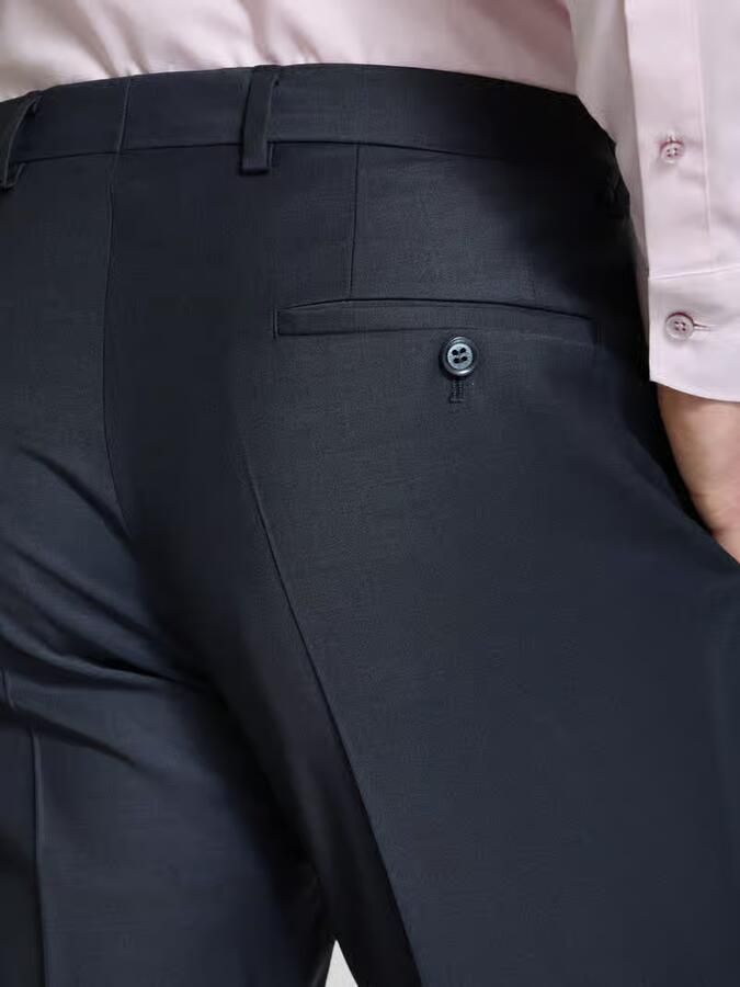 ROY Robson Blauwe Slim Fit Herenbroek Blue Heren - Foto 4