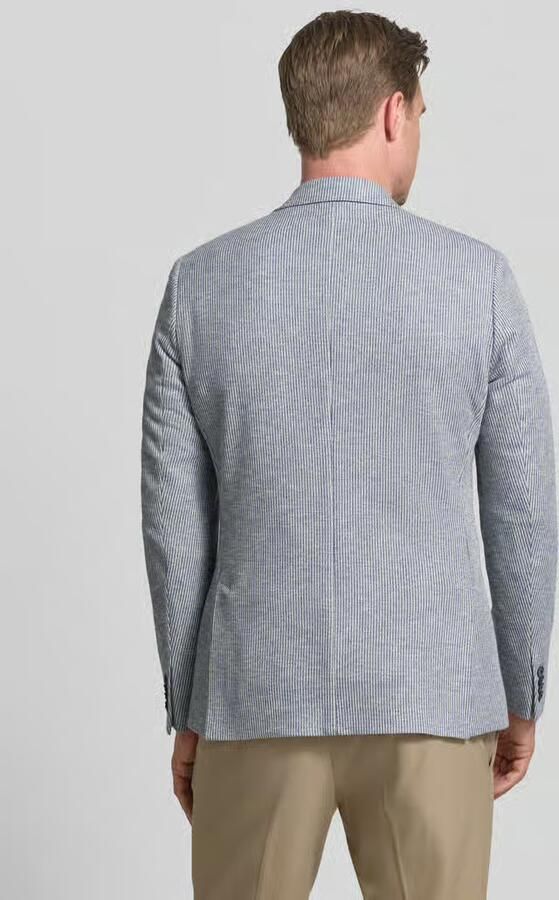 ROY ROBSON Slim fit 2-knoops colbert met reverskraag - Foto 3