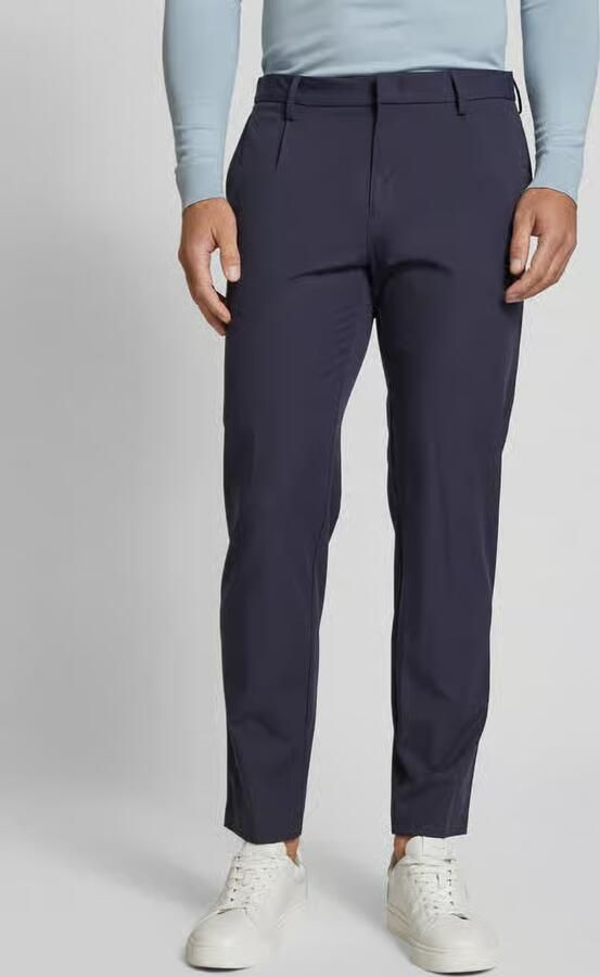 ROY ROBSON slim fit chino met plooien in de tailleband - Foto 2