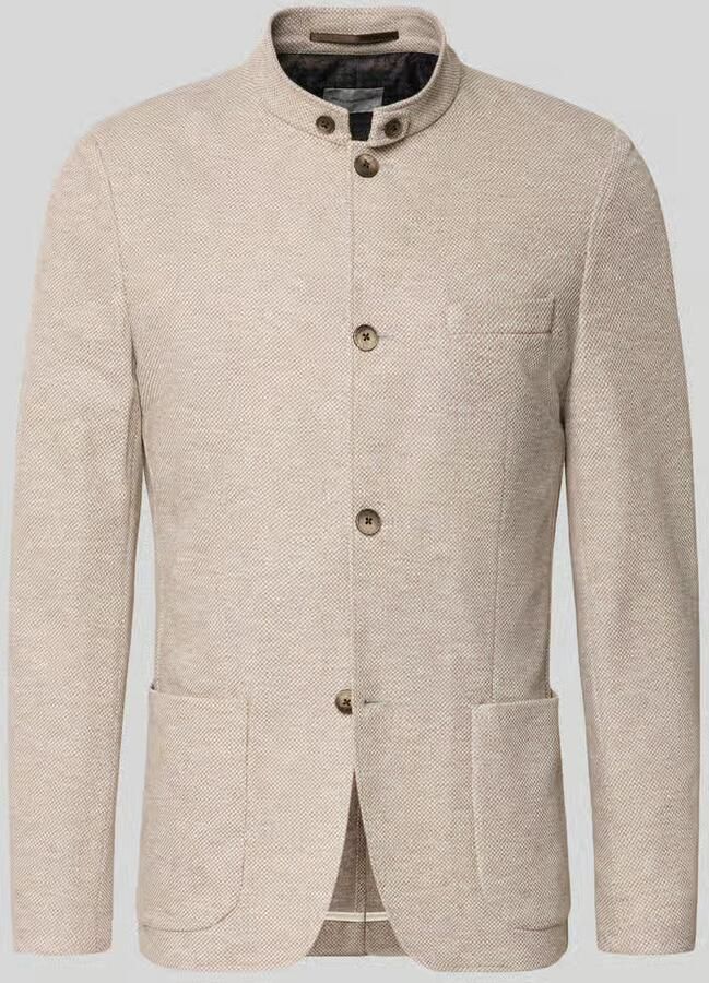 ROY ROBSON slim fit colbert met opstaande kraag - Foto 2