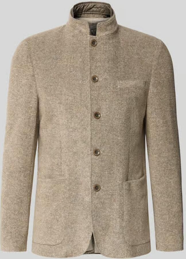 ROY ROBSON Slim fit colbert met opstaande kraag