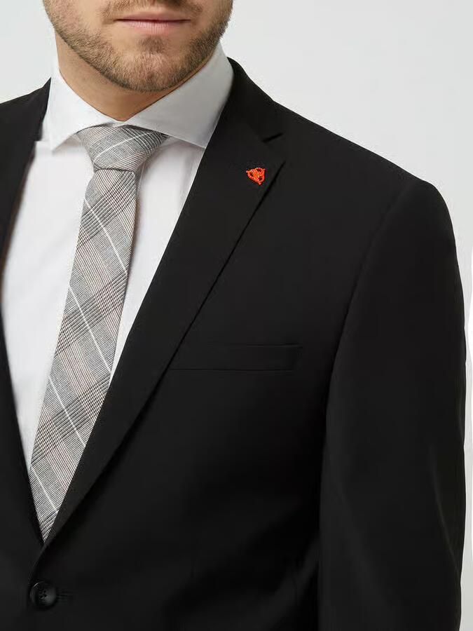 Roy Robson Slim fit colbert met reverskraag - Foto 2