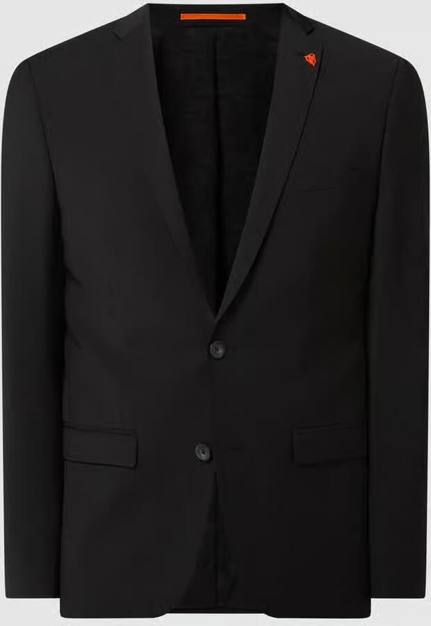Roy Robson Slim fit colbert met reverskraag