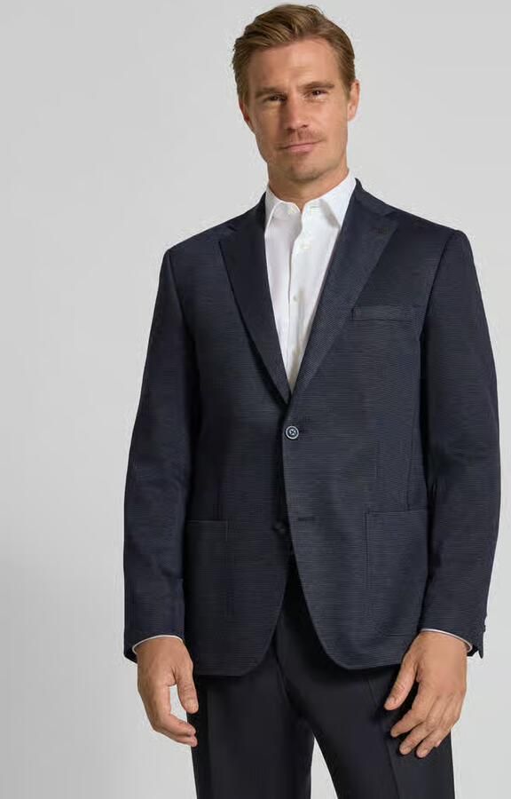 ROY ROBSON Slim fit colbert met viscose en reverskraag - Foto 2
