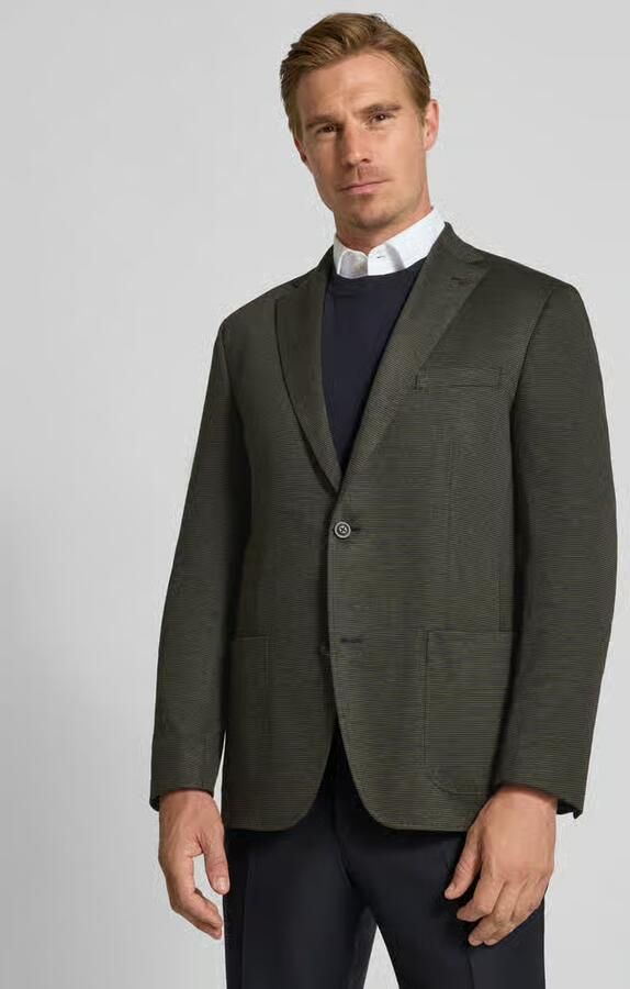 ROY ROBSON Slim fit colbert met viscose en reverskraag - Foto 2