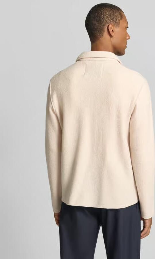 ROY ROBSON Slim fit hemdoverhemd met kentkraag en borstzakken - Foto 3