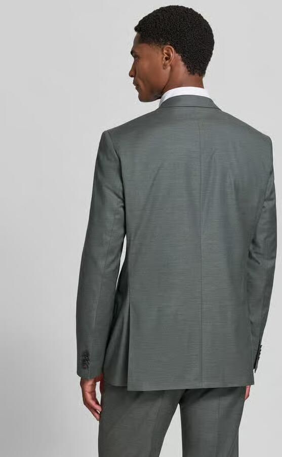 ROY ROBSON Slim Fit pak van scheerwolmix met viscose - Foto 2