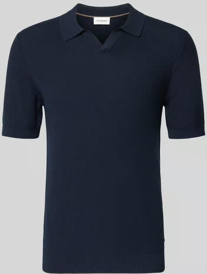 ROY ROBSON slim fit poloshirt met viscose - Foto 2
