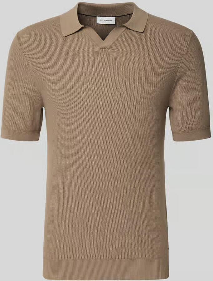 ROY ROBSON slim fit poloshirt met viscose - Foto 2