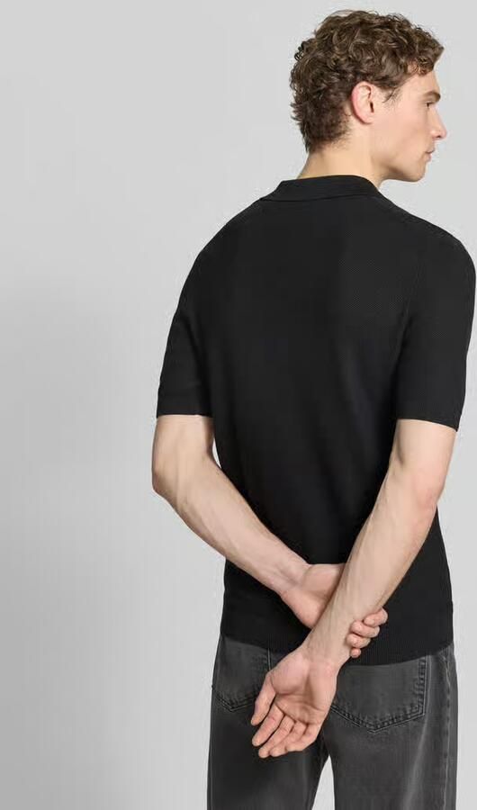 ROY ROBSON slim fit poloshirt met viscose - Foto 3