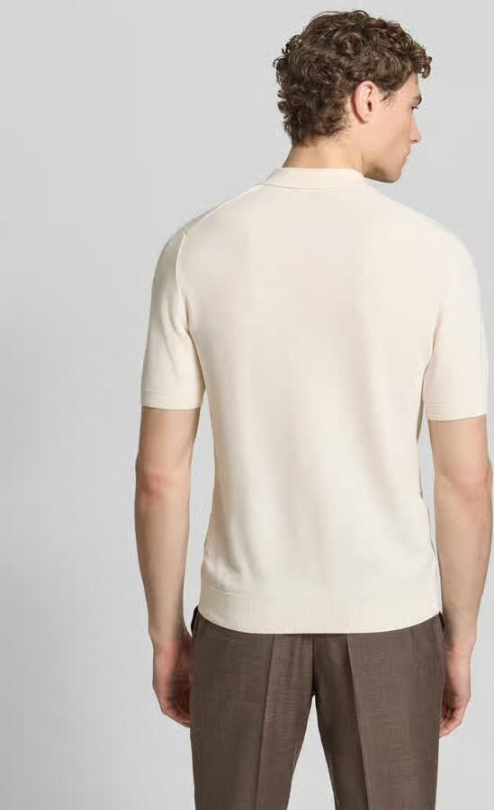 ROY ROBSON slim fit poloshirt met viscose - Foto 3