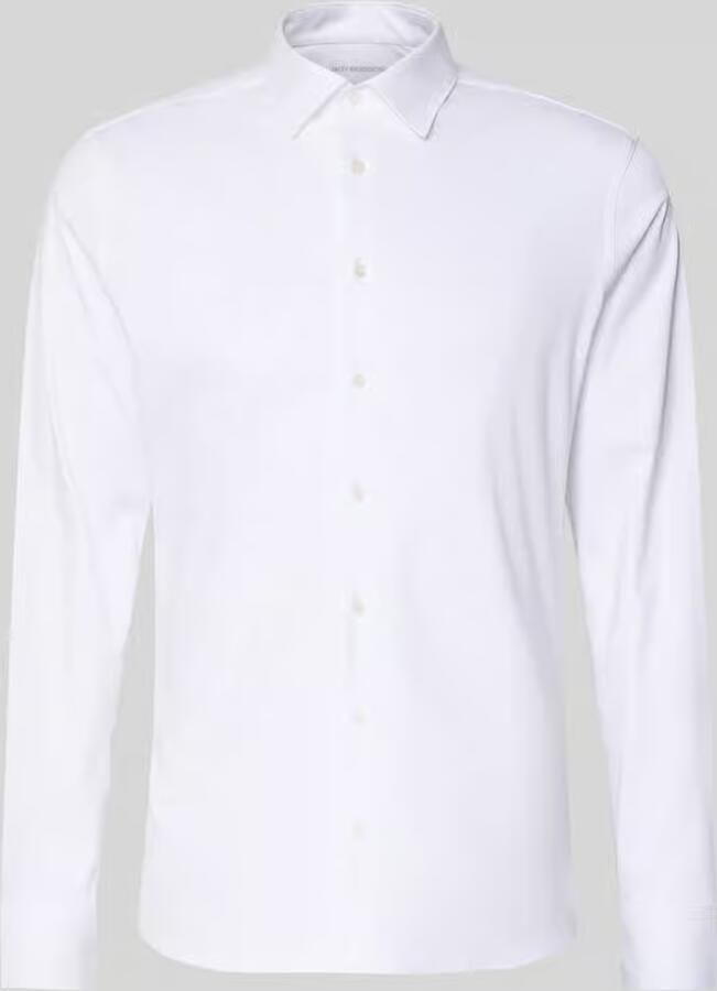 ROY ROBSON slim fit zakelijk hemd met kentkraag - Foto 2