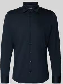 ROY ROBSON slim fit zakelijk hemd met kentkraag